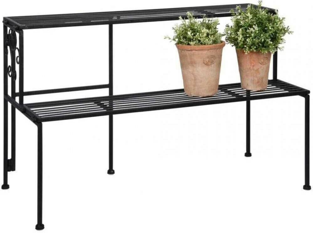 Esschert 2-tier folding wall shelf Porta piante