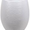 Vasi da fiori EDA Pot Egg Graphit 53 LWhite