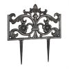 Bordure da giardino Relaxdays 10022969bronze